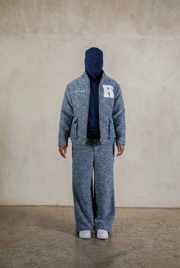 Wide Leg Tweed Trouser - ROPES