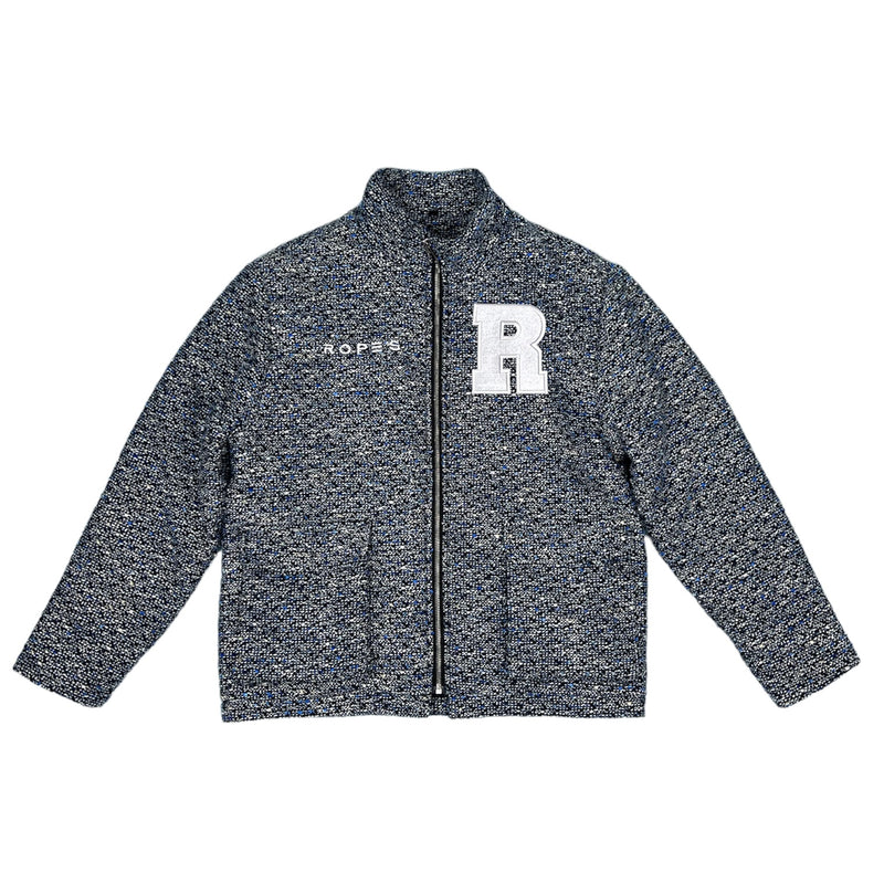 Tweed Cropped Bomber - ROPES